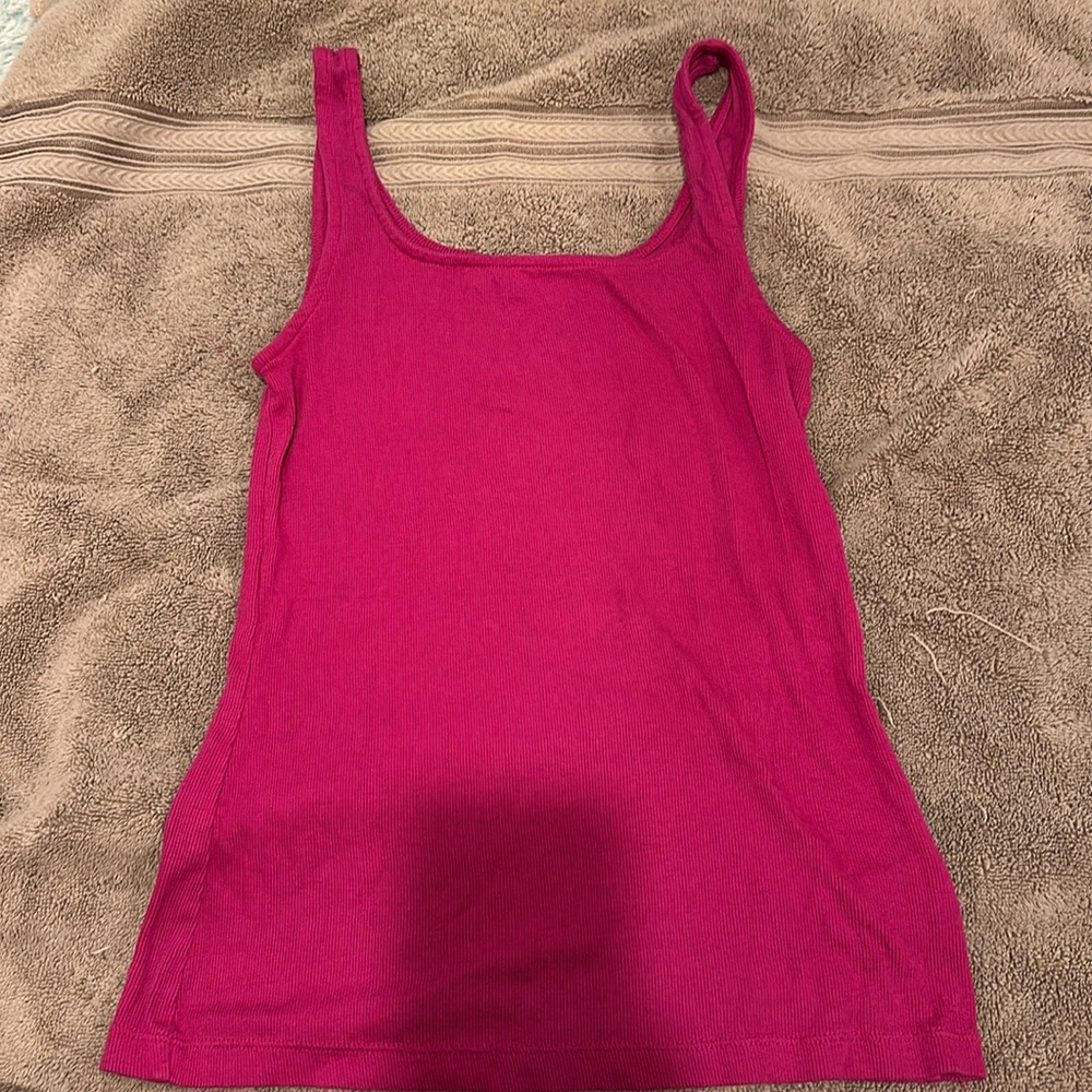 Neon Pink tank top
